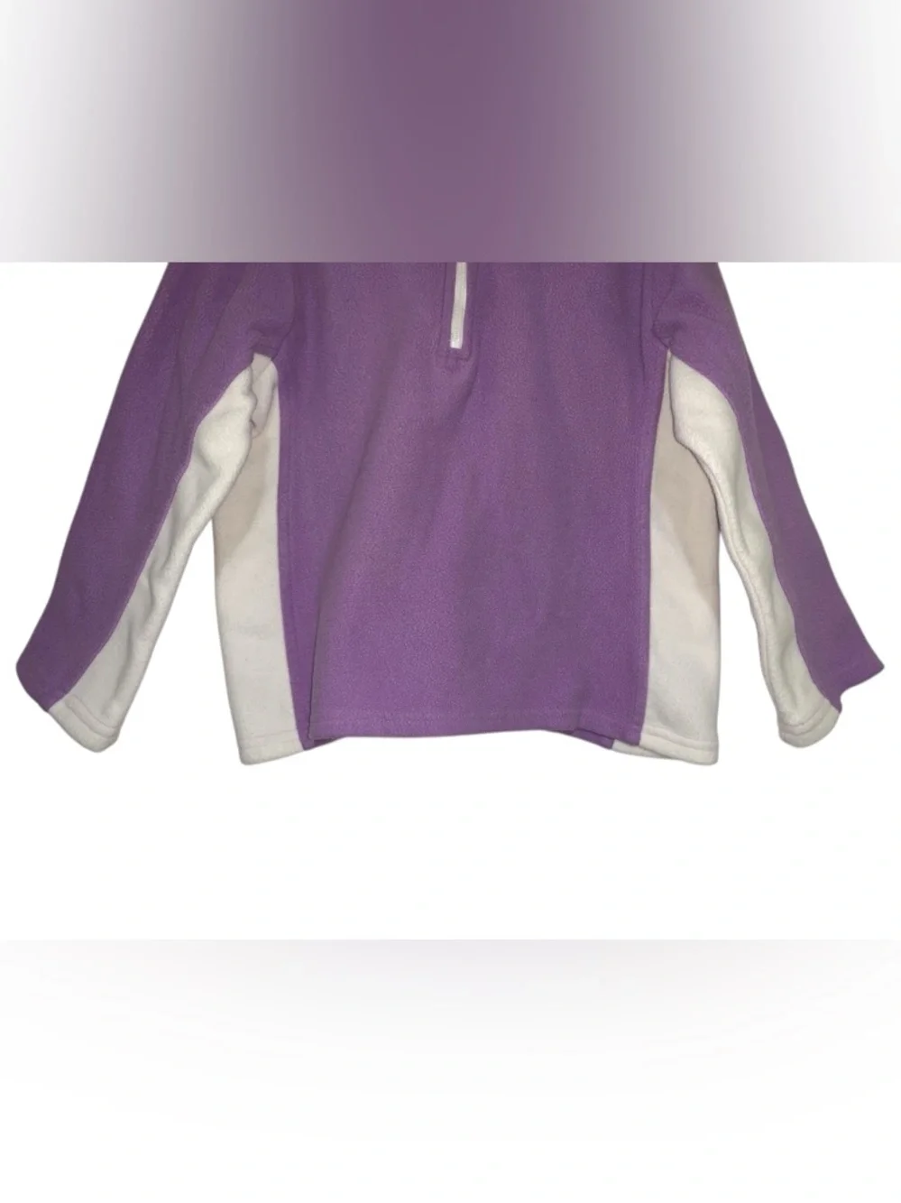 The Children's Place - Girls 3/4 Zip Fleece Sweater Size 5/6